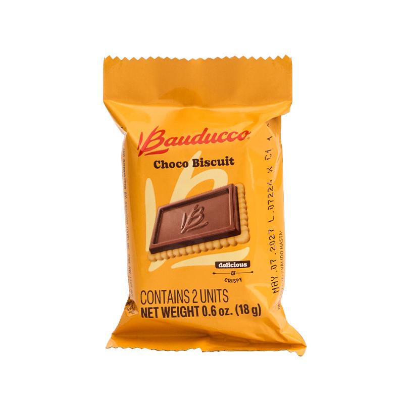 巴西进口bauducco巴多可巧克力饼干夹心涂层可可脂休闲零食下午茶