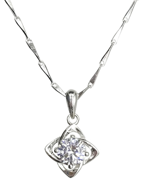 s999纯银四叶草小众女情人节礼物