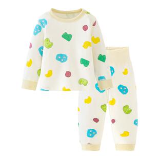 【植物芯】迷你巴拉巴拉宝宝纯棉家居服套装男女童透气睡衣裤童装