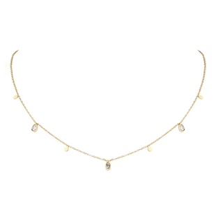 2024年新款小众高级感碎片闪闪项链女春夏小清新百搭灵动锁骨链女