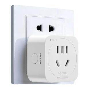 公牛蓝牙遥控插座手机远程控制开关电动车蚊香液鱼缸循环定时排插