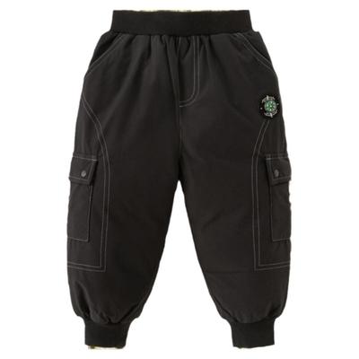 戴维贝拉男童中大童羽绒裤