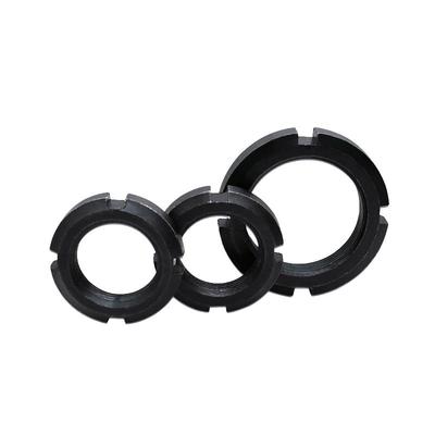 国标开槽四槽锁紧螺母圆螺母防松