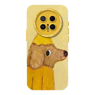 香蕉狗狗适用vivox300pro情侣手机壳vivox200mini油画猫咪x100s新款ultra可爱x90搞怪80创意70男女60卡通保护