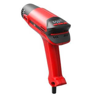 德力西电气热风枪工业级大功率高温热风机小型美缝烤枪封膜吹风机