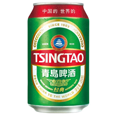 青岛啤酒经典11度罐啤新鲜上市