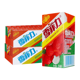 雪菲力荔枝味果汁饮料250ml*24盒整箱团购夏日福利小瓶果味饮料
