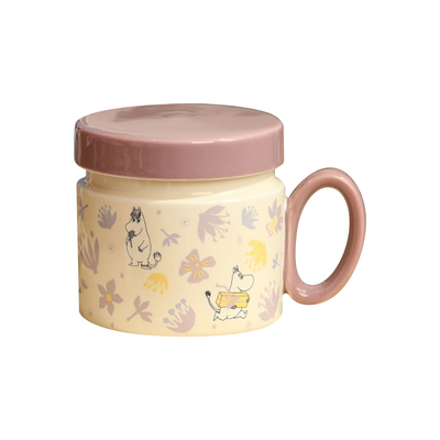 姆明马克杯带盖高颜值