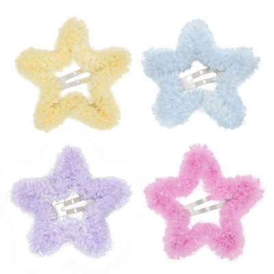 PinkuY2K可爱星星发夹原创独家