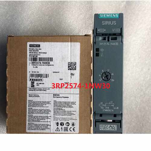 议价西门子3RP2574-1NW30时间继电器电子具备星角功能3RP25741NW3