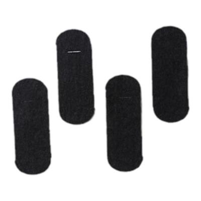 diy水滴无纺布手工发夹垫片毛线