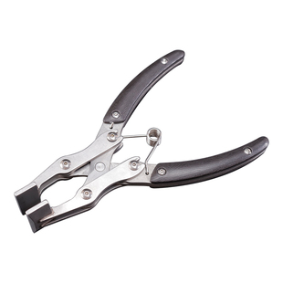 皮革平口钳 手工diy皮具钳收口钳折边钳 皮革压胶专用平行夹口钳