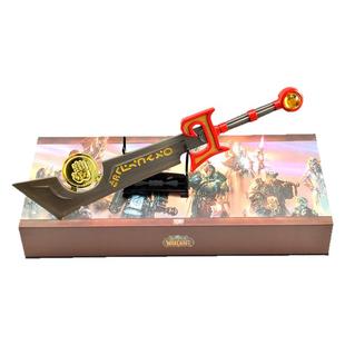 30CM魔兽游戏周边武器模型全金属灰烬使者玩具刀剑工艺品兵器摆件