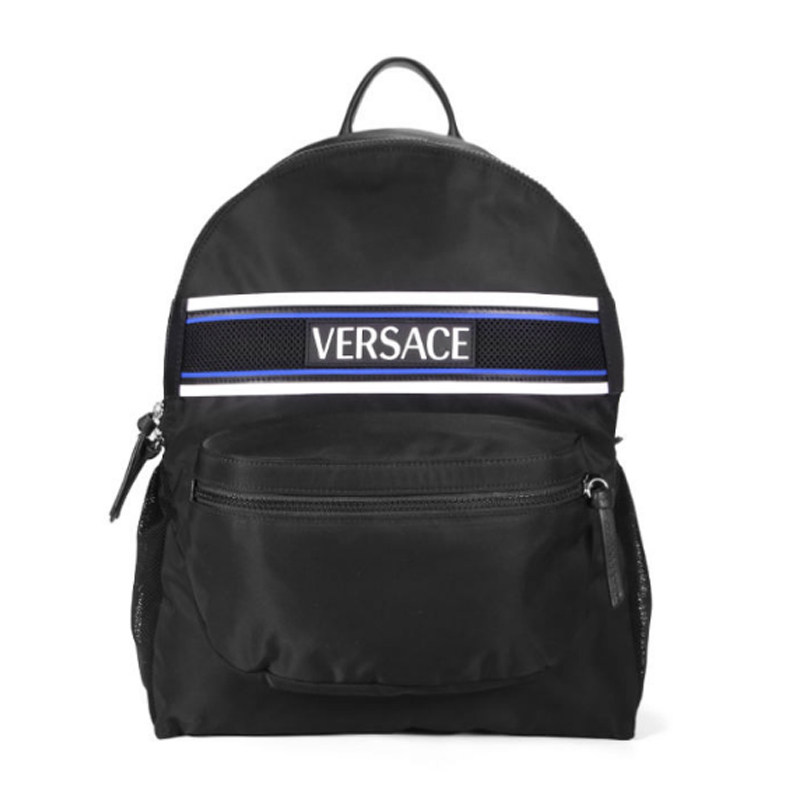 versace范思哲贴标尼龙双肩包