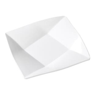 密胺白色餐具仿瓷盘子商用餐饮塑料方盘火锅快餐凉菜餐盘炒饭专用