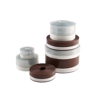 缝隙门窗密封条卡槽胶条毛条推拉门贴防尘条门底铝合金平保暖