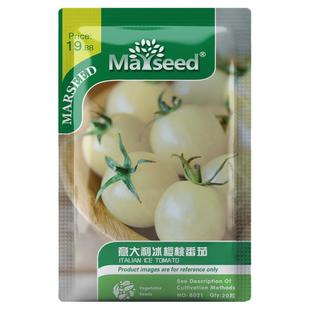【掌柜推荐】进口新品种Italian Ice 意大利冰小樱桃番茄种子阳台
