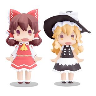 GSC HELLO! 东方Project 博丽灵梦 雾雨魔理沙 游戏周边 Q版手办