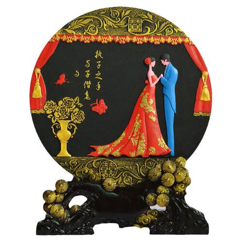送朋友闺蜜结婚礼物新婚订婚礼品纪念品新房装饰摆件新人婚庆用品