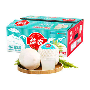 佳农泰国进口香水椰青9粒装椰子水整箱