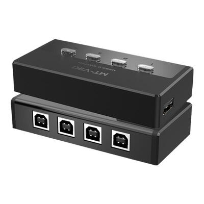 自动4进1出配线免驱打印机共享器