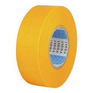 和纸胶带美纹纸50米黄色7388瓷砖美缝高粘分色贴纸胶布整箱批发汽车喷油漆装修遮蔽无痕外墙真石漆专用美纹纸