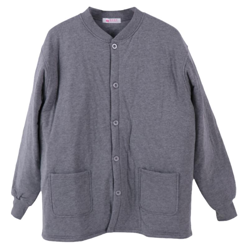 三层夹棉加肥加大码家居服保暖衣