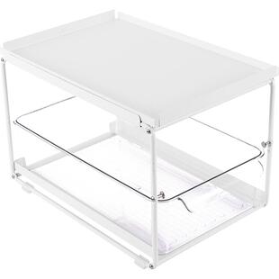 抽拉式卫生间下水槽置物架分层浴室柜内洗手台洗漱台盆下面收纳架