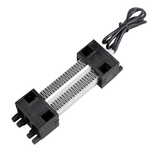 12V~220V 100W绝缘型陶瓷PTC恒温空气电加热器发热片体暖风机配件