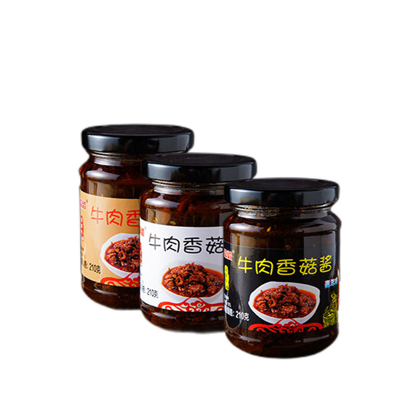 香菇牛肉酱拌面拌饭下饭酱