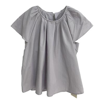 短袖上衣飞飞袖夏季韩版宽松