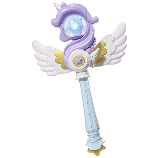 魔法仙女棒儿童手持音乐蓝牙夜光发光玩具女孩子电动生日新年礼物