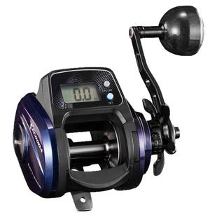 伊酷达赤隼二代数显轮近海船钓海钓轮船钓轮计数鱼线轮船钓计数轮