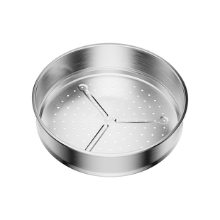 中康蒸屉食品级不锈钢蒸格通用蒸架家用隔层蒸盘蒸锅篦子蒸笼通用