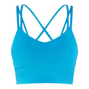 爱暇步运动内衣女防震防下垂中强度瑜伽内衣交叉美背文胸瑜伽服新