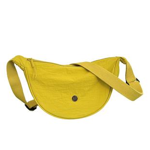 上班通勤帆布轻便胸包女士痛包大容量小包单肩斜挎包胸前小型女包