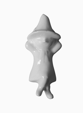 姆明moomin陶瓷拍摄装饰刀叉架