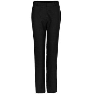 名师路羊毛直筒裤子女秋冬新款OL风格休闲长裤显瘦中腰通勤利落