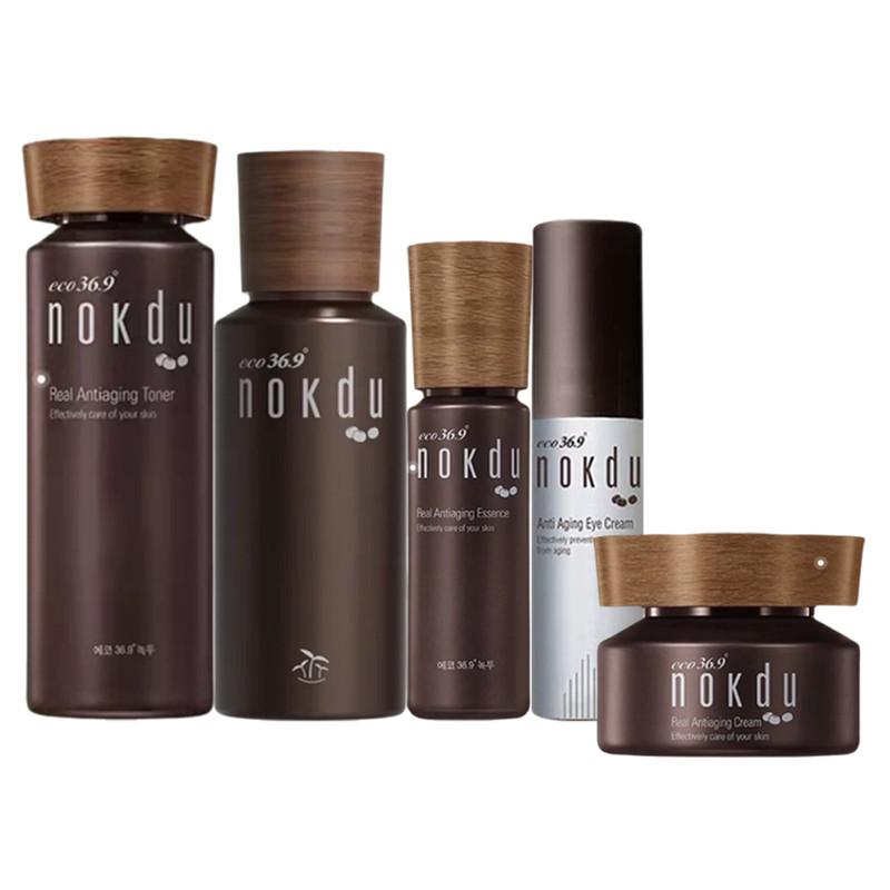 nokdu绿豆塑颜凝时抗皱套装淡纹紧致弹润嫩肤改善暗黄提亮肤色