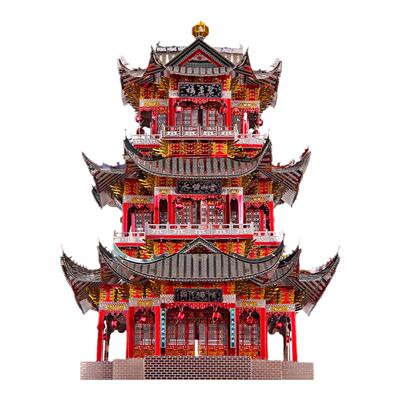 古建筑创意礼物金属模型