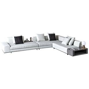 如恩ROGER罗杰沙发意式极简布艺沙发别墅大平层转角组合沙发CB142