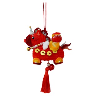 马年挂饰新年挂件车挂送男朋友礼物春节过年扭扭棒手工diy材料包