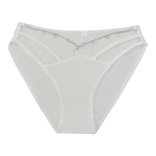 辣妹风链条内裤女性感镂空低腰无痕纯色包臀透气丝滑少女三角短裤