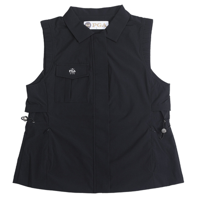 美国PGA高尔夫女装马甲背心外套