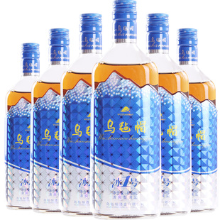 乌毡帽浙江黄酒花雕冰1号480ml*6瓶装清爽半干型绍兴工艺黄酒整箱