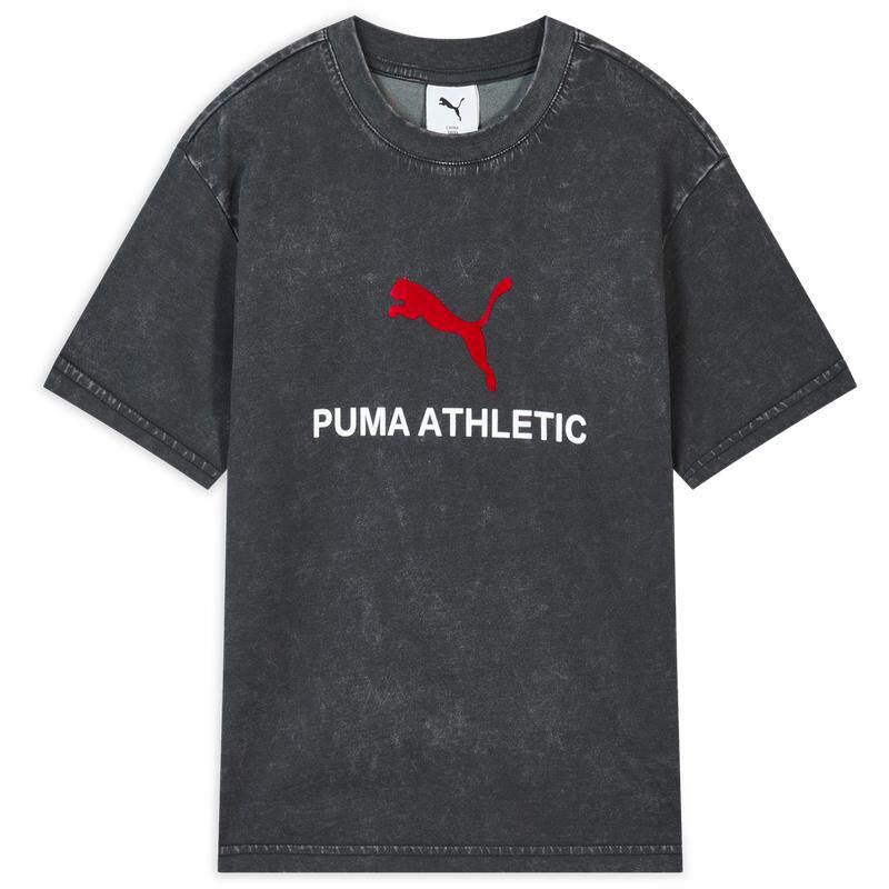 复古宽松短袖运动T恤童PUMA彪马