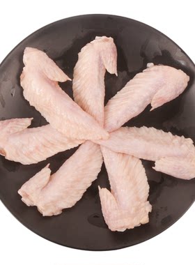 翼润鸡翅尖冷冻生鸡尖烧烤空气炸锅油炸家庭餐饮休闲零食1kg*3包