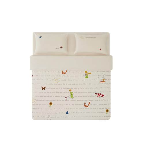 tbh野兽派家居全棉四件套小王子爱地球系列纯棉四季床上用品套件