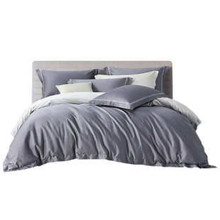 [周年庆]LENCIER兰叙春夏新疆长绒棉四件套贡缎纯棉床笠床上用品