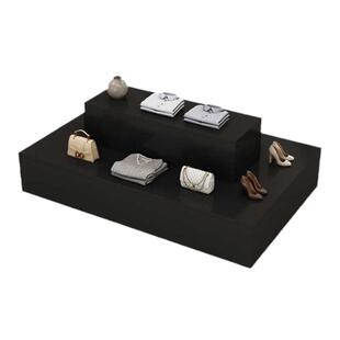 服装店中岛桌流水展示台现代简约鞋包中间摆放陈列商场女装店展柜